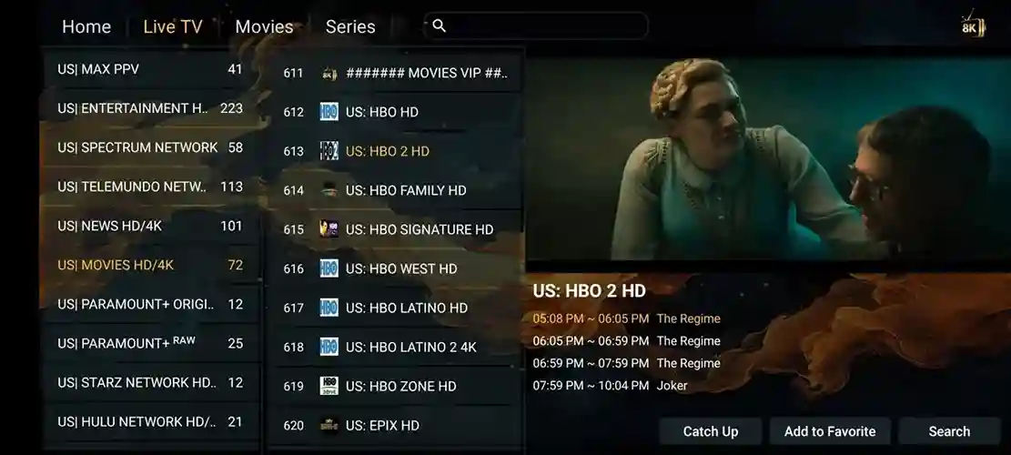 Preview 1 - Elon IPTV Premium IPTV Subscription