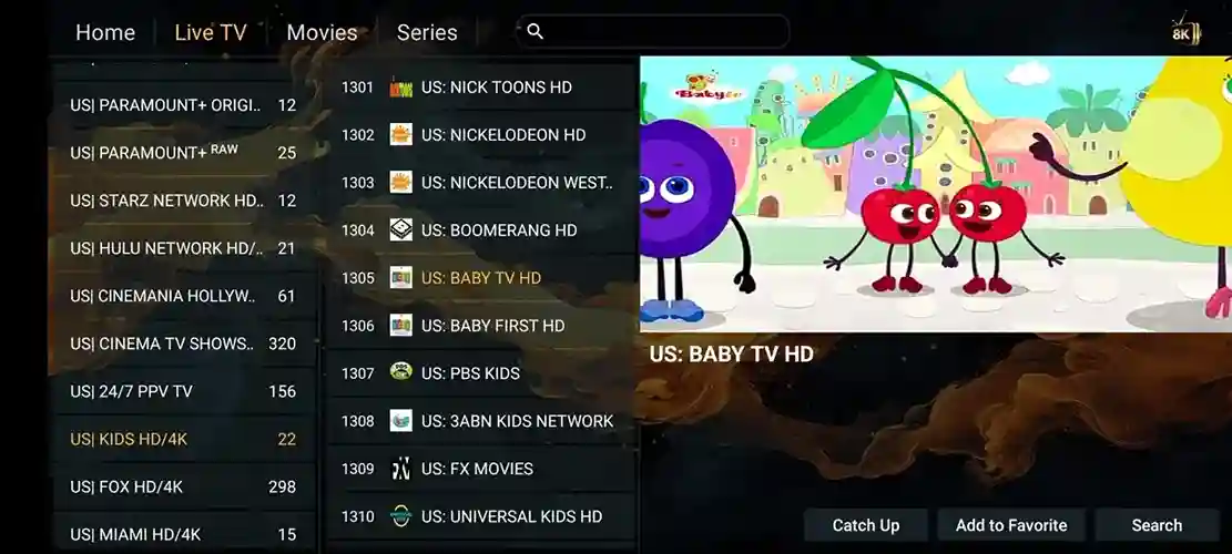Preview 3 - Elon IPTV Premium IPTV Subscription
